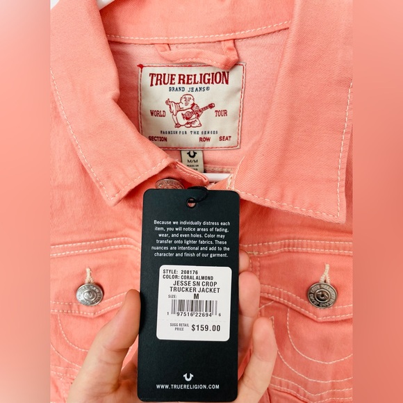 True Religion denim jacket (M) - Picture 5 of 13